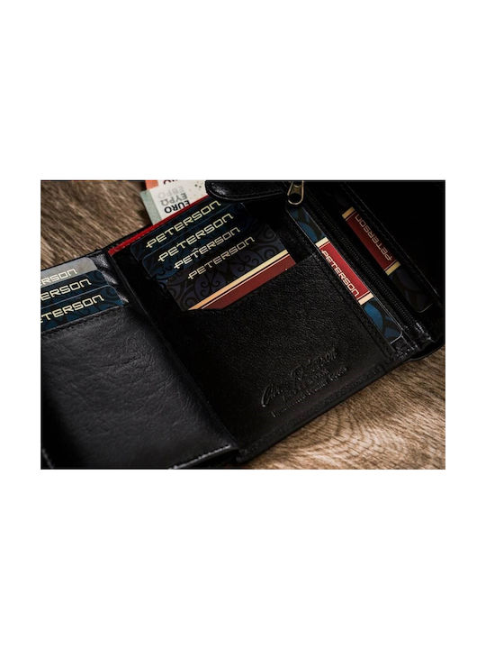 Leder Herren Geldbörse Karten mit RFID Beige