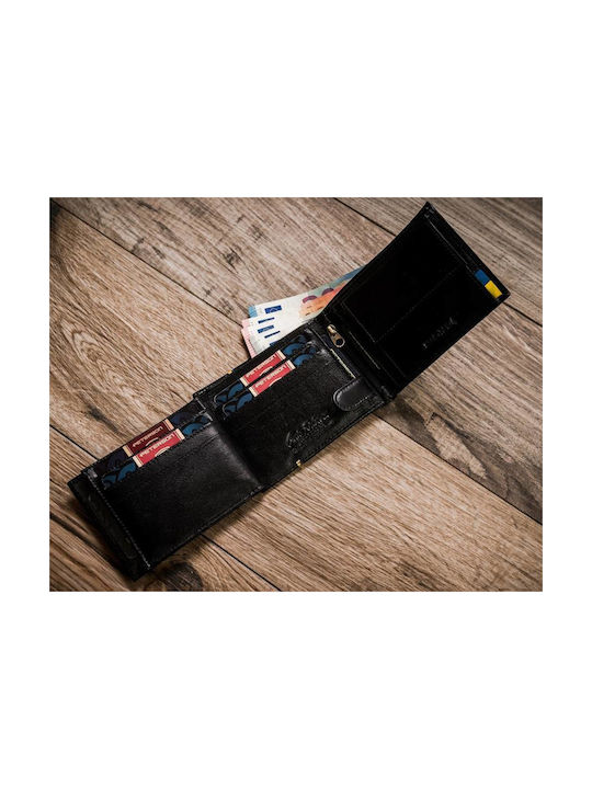 Кожен Мъжки Портфейл За Карти С RFID Бежов
