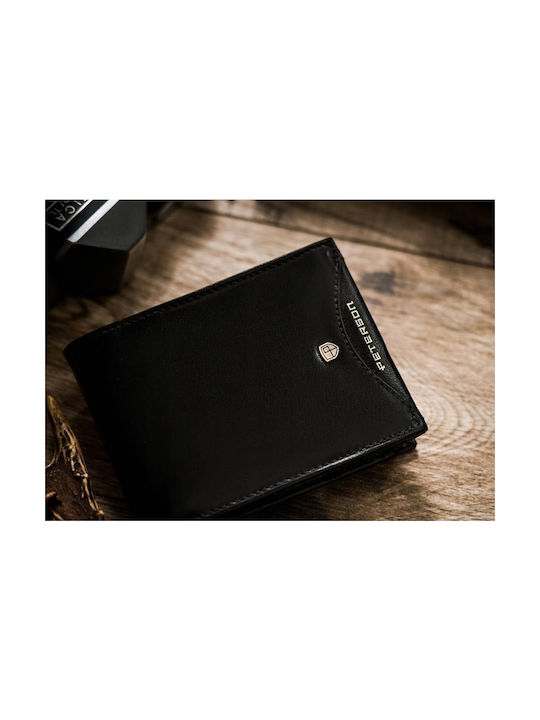 Leder Herren Geldbörse Karten mit RFID Beige