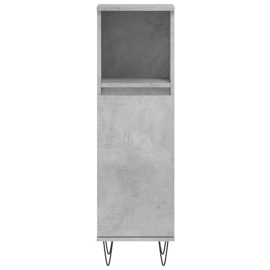 vidaXL Bathroom Cabinet L30xW30xH100cm Gray