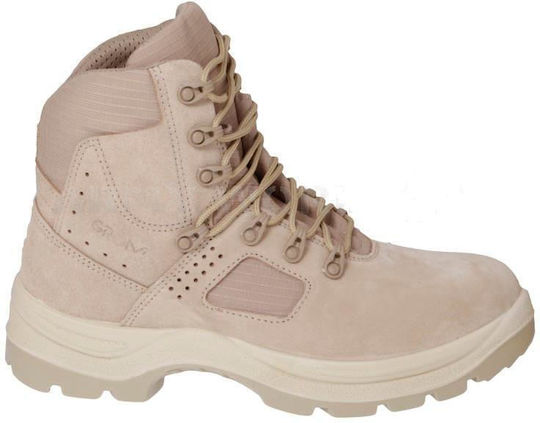 Protektor Militär-Halbschuhe Cross Beige