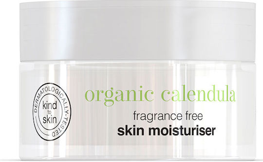Dr.Organic Organic Calendula Skin Moisturiser 24h Cream Face Day with Aloe Vera 50ml