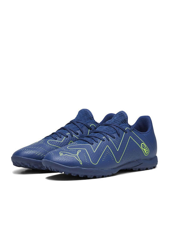 PUMA Future Play Football Shoes with Molded Cleats Blue