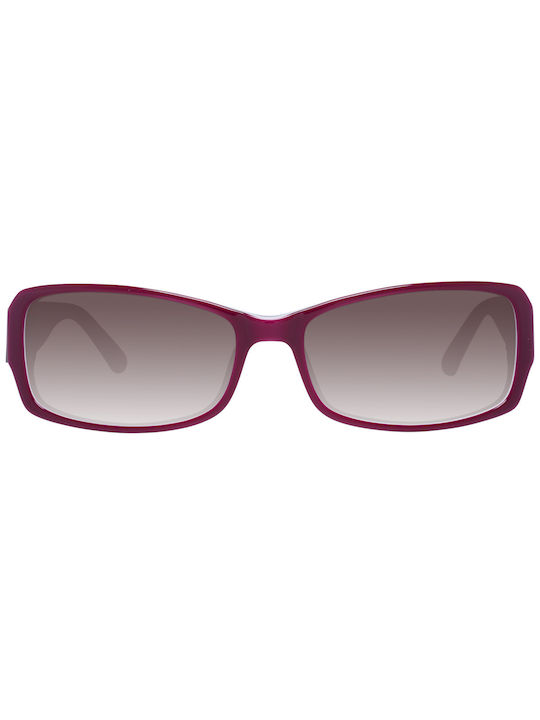 MORE & MORE Women's Sunglasses with Purple Plastic Frame and Purple Lens MM54342 56900