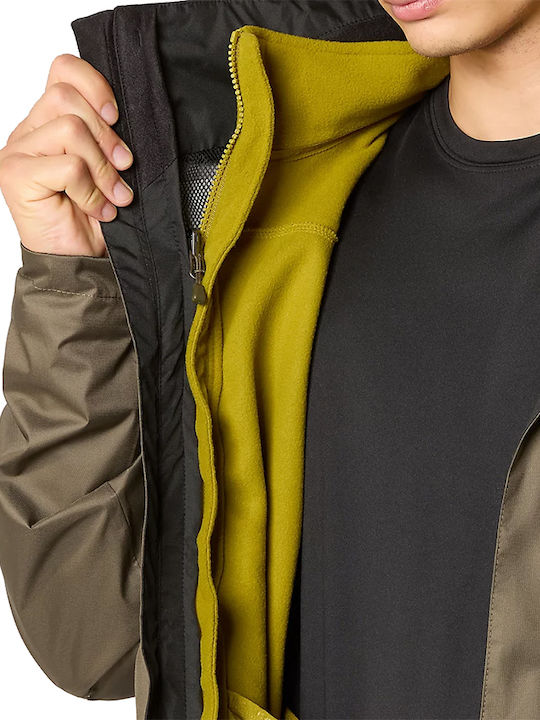 Evolve II Triclimate 3 in 1 Winter Jacket Waterproof and Windproof Khaki