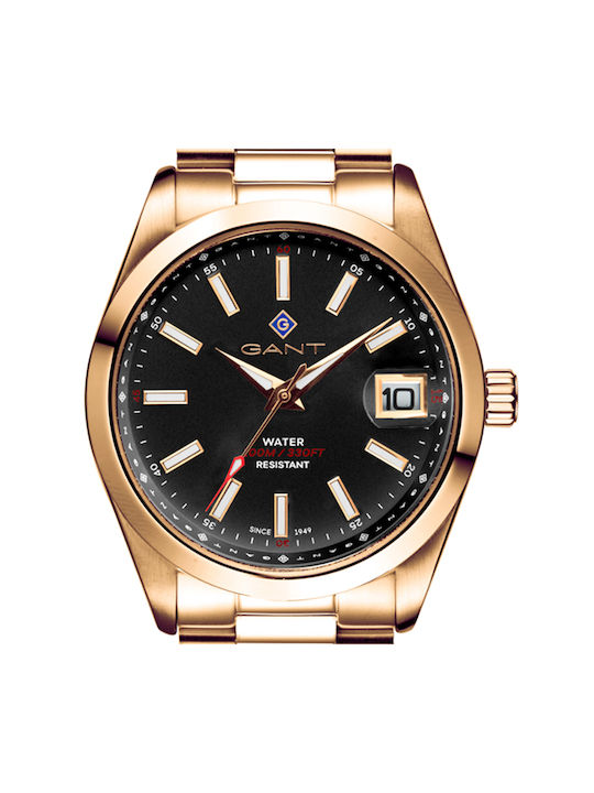 Gant Eastham Watch Battery with Gold Metal Bracelet