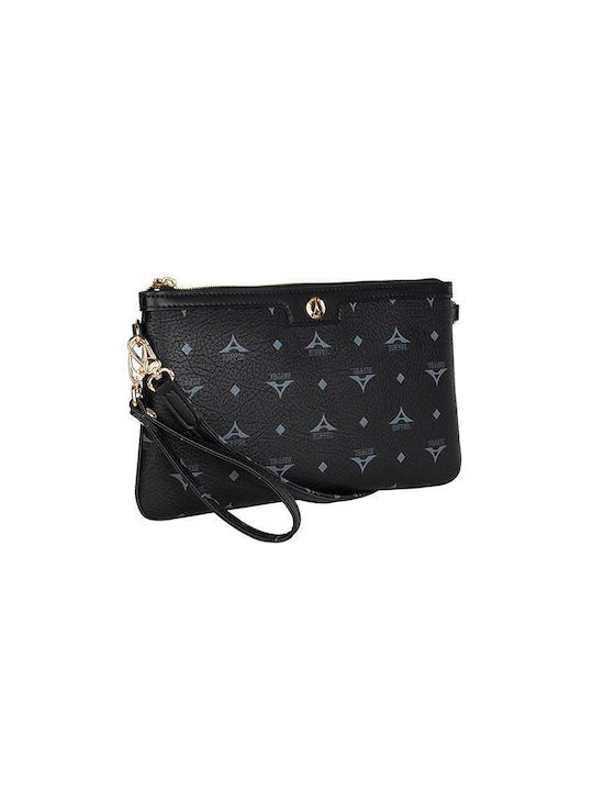 La tour Eiffel Women's Clutch Black