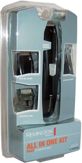 Remington Pilot All In One Σετ Κουρευτικής Μηχανής Μαύρο PG180