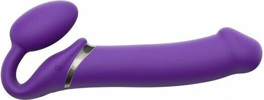 Strap On Me Strapless Strap On with Dildo with Vibration Purple