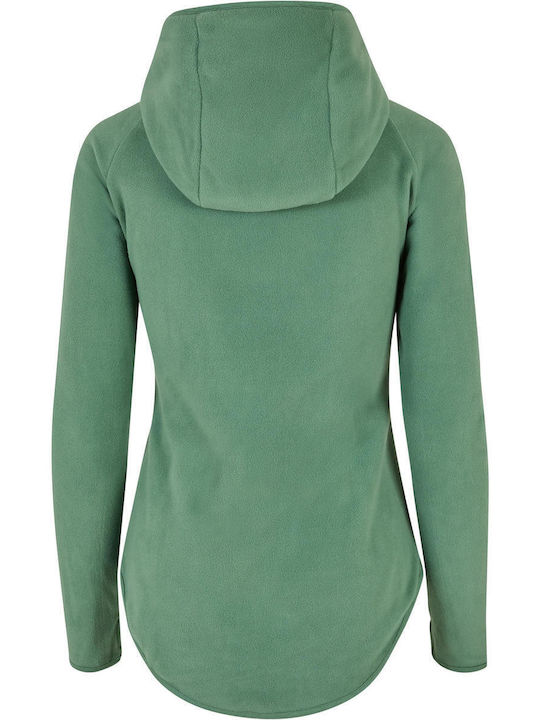 Urban Classics Women's Fleece Cardigan Green