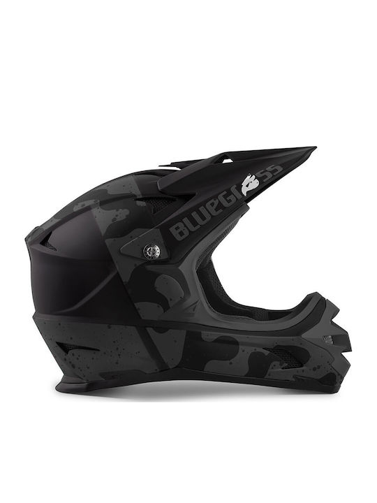 Bluegrass Intox Vollgesicht Fahrradhelm Downhill Schwarz Camo Matt