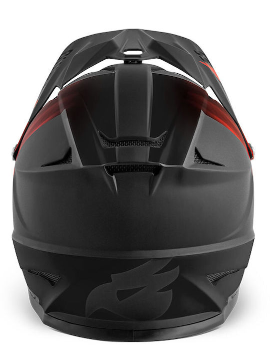 Bluegrass Intox Volles Gesicht Fahrradhelm Abfahrtslauf Black/Red/White Matt
