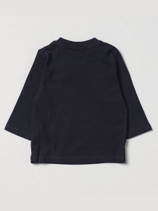 Hugo Boss Kids Blouse Long Sleeve Blue