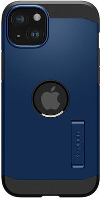 Spigen Tough Armor MagFit Plastic Back Cover Durable Navy Blue (iPhone 15 Plus)