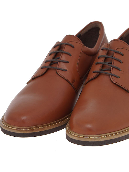 Men's Leather Casual Shoes Tabac Brown