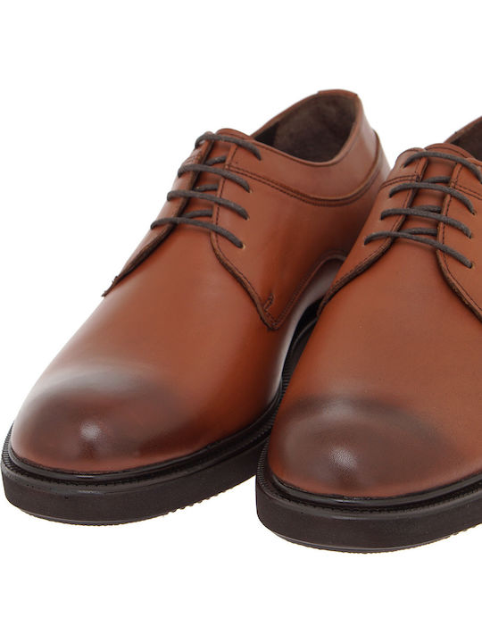 Men's Leather Casual Shoes Tabac Brown