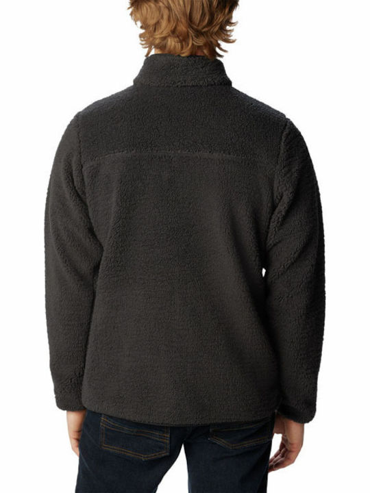 Ridge Ανδρική Ζακέτα Fleece Μαύρη