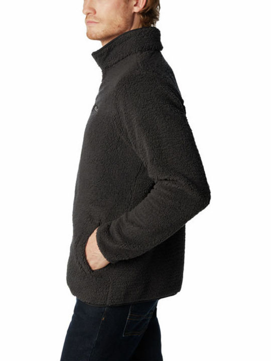 Ridge Ανδρική Ζακέτα Fleece Μαύρη