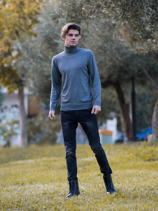 Langarm-Pullover Gray