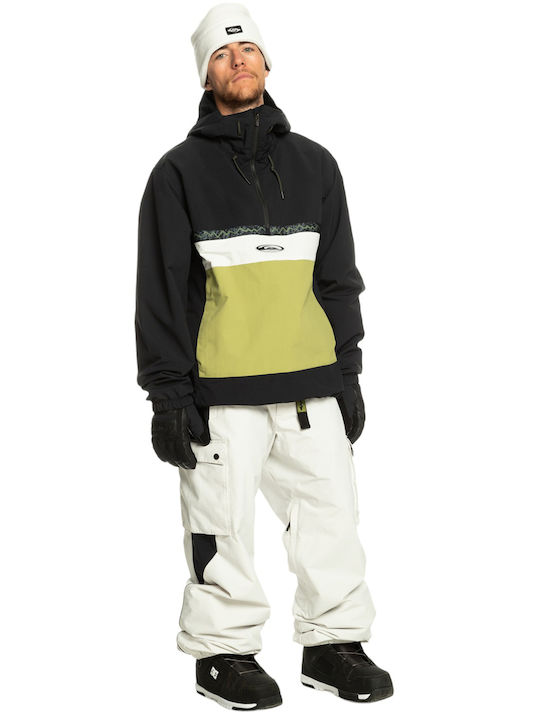 Quiksilver Steeze Men's Ski & Snowboard Jacket Black EQYTJ03421-KVJ0