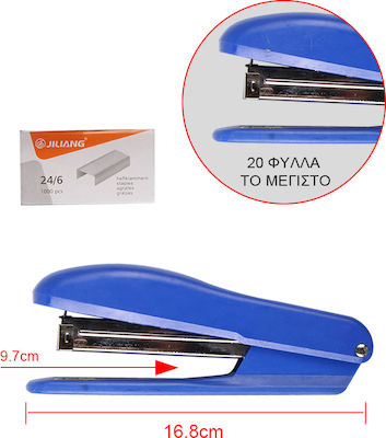 Tpster Hand Stapler with Staple Ability 20 Sheets