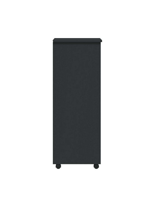 Office Storage Solid Wood Drawer Gray L34xW39xH103cm