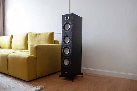 Taga Harmony Platinum F-120 V.4 Ζεύγος Ηχείων Hi-Fi Δαπέδου Μαύρο