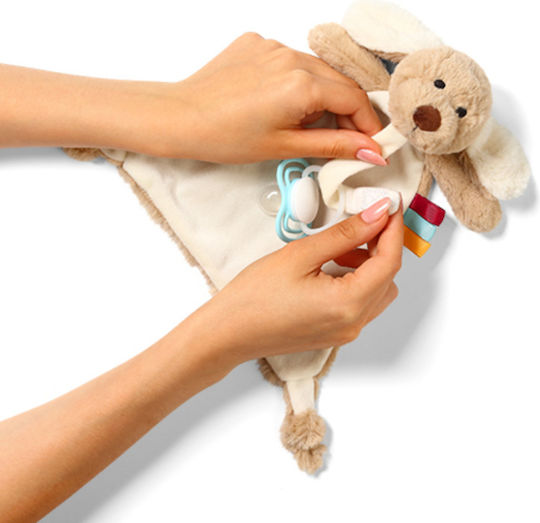 Babyono Baby Comforter Dog Willy Beige