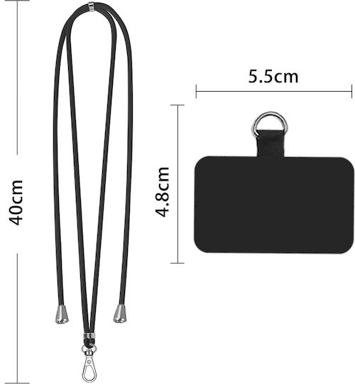 Sonique Phone Neck Strap Lanyard Purple