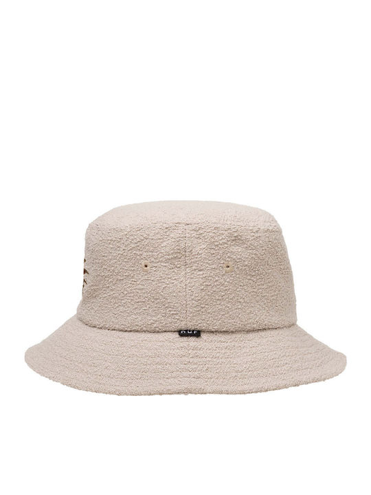 HUF Fire Υφασμάτινo Καπέλο Bucket Μπεζ