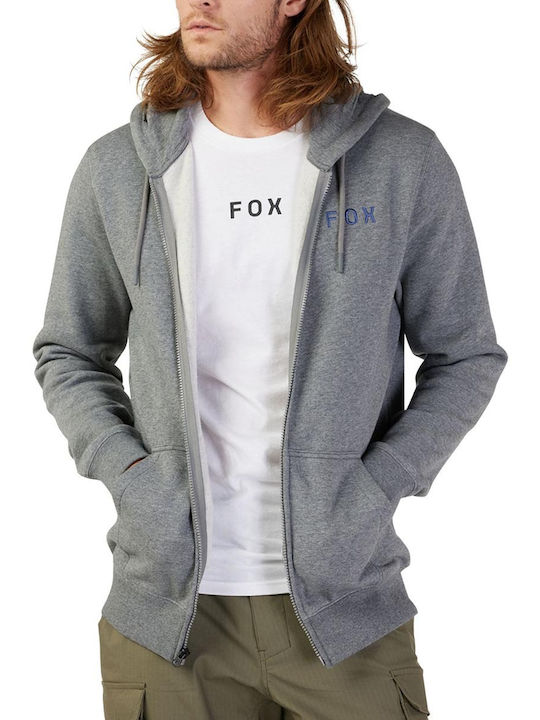 Flora Ζακέτα με Κουκούλα Γκρι