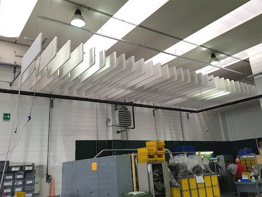 Audiodesigner Ecobaffle Rectangle Ηχοαπορροφητικό Ρολό (4τμχ) 60cm x 120cm x 40mm