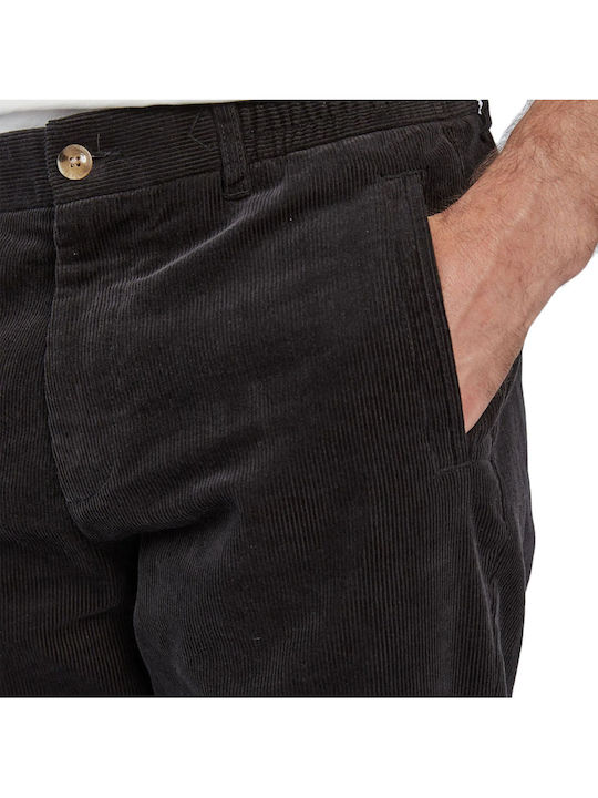 Hose in Entspannter Passform Schwarz