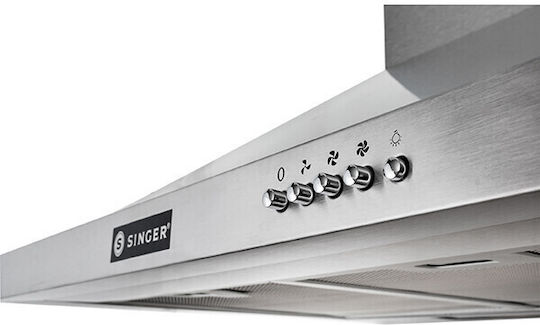 Singer Pyramid 601C Каминен аспиратор 40см Inox