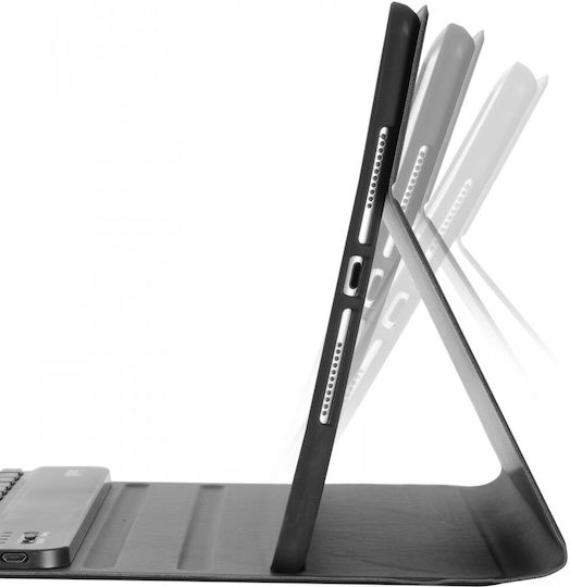Buddi Zuna Flip Cover with Keyboard in English US Blacη 115342