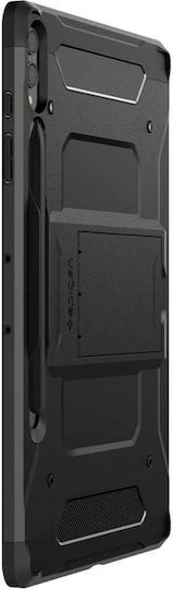 Spigen Tough Armor Флип капак Устойчив Черен (Галакси Таб С9+) ACS06835