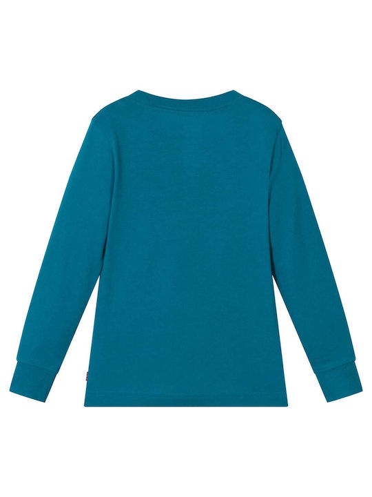 Levi's Kids Blouse Long Sleeve Blue