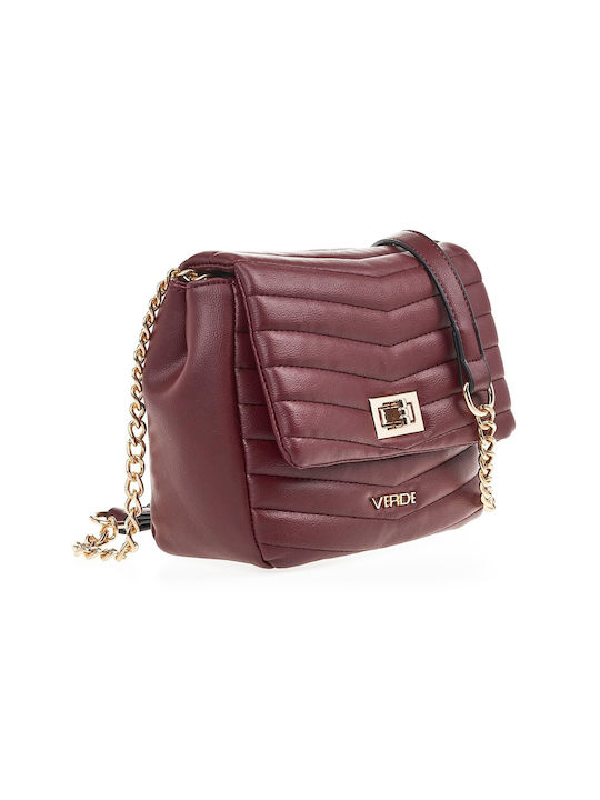 Verde Women's Bag Crossbody Burgundy