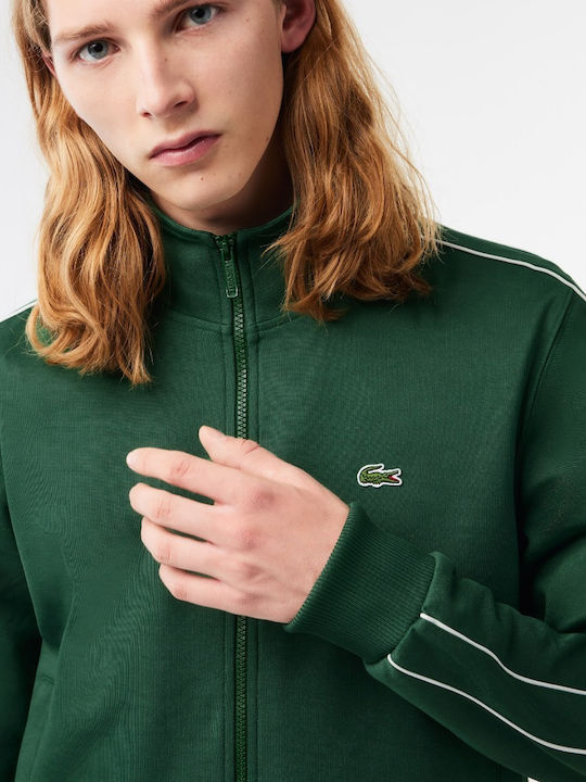 Lacoste Herren Sweatshirt Jacke Grün