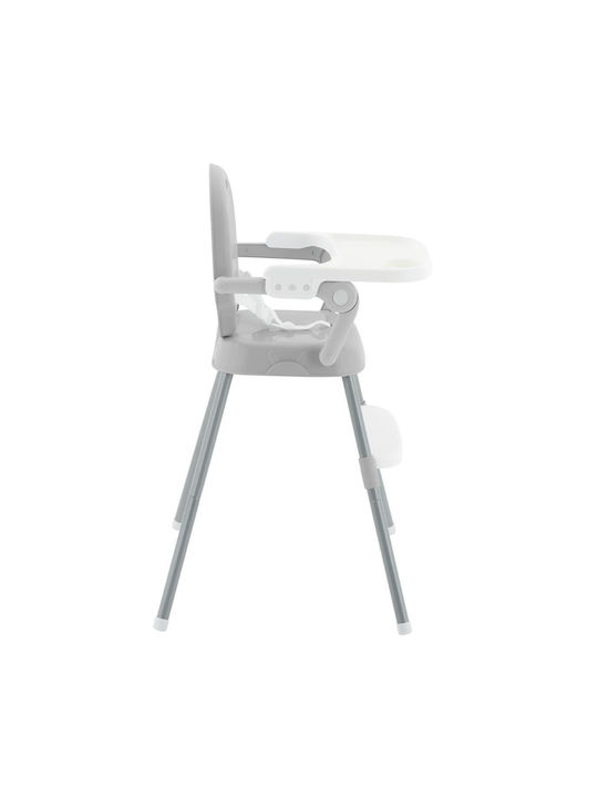 Kikka Boo Spoony Baby Highchair 3 in 1 With Adjustable Height Gray