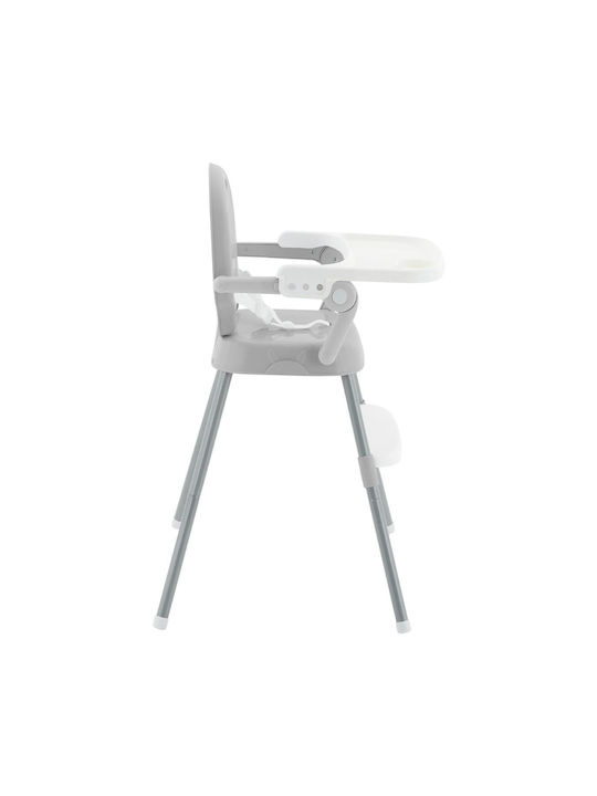 Kikka Boo Spoony Baby Highchair 3 in 1 With Adjustable Height Gray