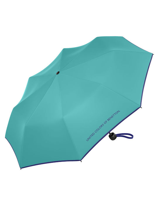 Benetton Umbrelă de ploaie Compact Verde