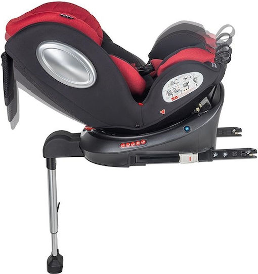 Coccolle Vigo Baby Car Seat with Isofix Red 0-36 kg
