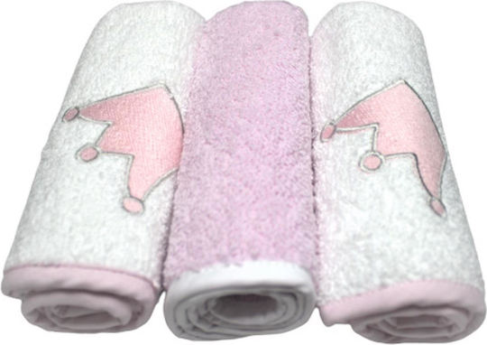 Baby Star Shoulder Burp Cloth 30x30cm 3 Pieces
