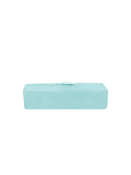 Kikka Boo NIghty Night Laufstall 2 Ebenen mit Wickeltisch & Matratze Mint 65x125cm