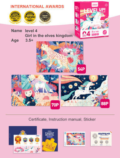 Kids Puzzle Unicorn for 4+ years old+ Years 88pcs MiDeer