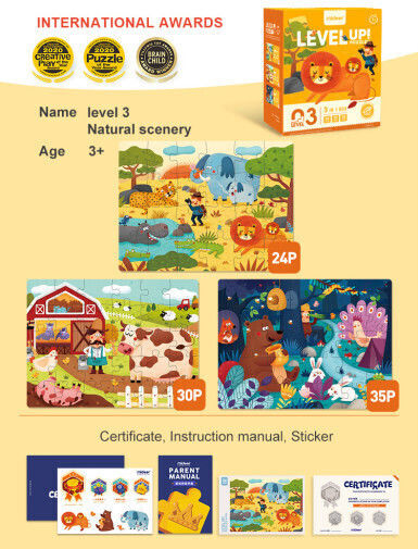 Puzzle pentru Copii Natural Science pentru 3+ ani+ Ani 35buc MiDeer
