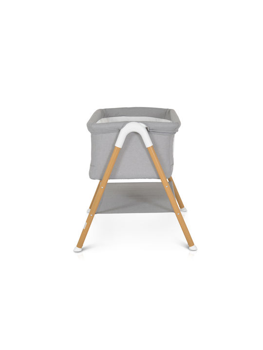 Moni Wiege Grey Wooden Print