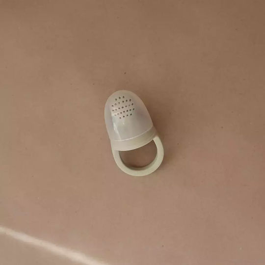 Mushie Πιπίλα Φαγητού Πράσινη από Σιλικόνη για 6+ μηνών 2τμχ