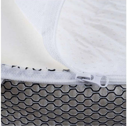 Coccyx Seat Cushion with Memory Foam 46x36x11cm Gray AT00001419